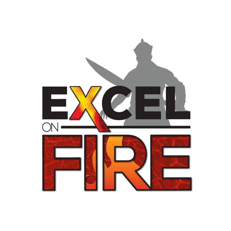 Excel On Fire Logo